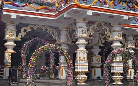 हाथरस में 16 अक्टूबर को भव्य मंदिर में विराजेंगी मां कात्यायनी, 200 वर्ष पुरानी प्रकट स्थली पर नवरात्रि से प्राण प्रतिष्ठा महोत्सव के अनुष्ठान जारी