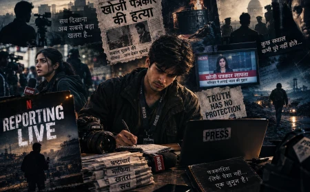खोजी पत्रकारिता क्यों सिमटती जा रही है? फिल्म ‘रिपोर्टिंग लाइव’ के जरिए समझिए पत्रकारों की चुनौतियां