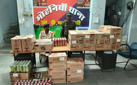 POLICE SEIZED IMFL WORTH LAKHS OF RUPEES