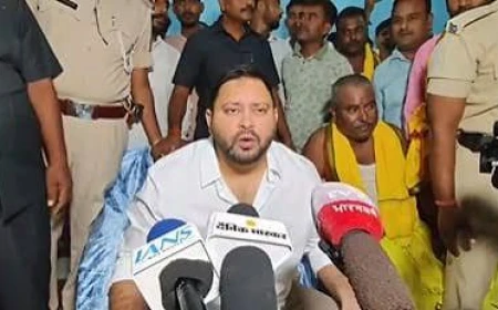 खरगे के बयान पर भाजपा की राजनीति को लेकर तेजस्वी का हमला