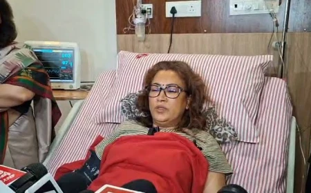 रेखा आर्य का बयान- शादी से पहले पति की पहली शादी की जानकारी नहीं थी, अस्पताल से न्याय की उम्मीद जताई