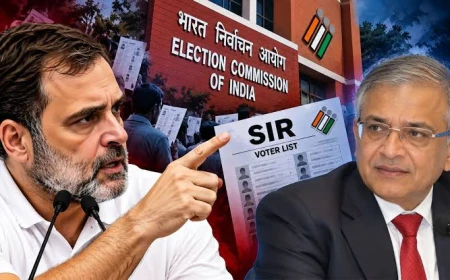 फॉर्म 6 में किया अवैध-एकतरफा बदलाव: राहुल गांधी का ज्ञानेश कुमार पर हमला, कहा- पद के दुरुपयोग का एक और सबूत
