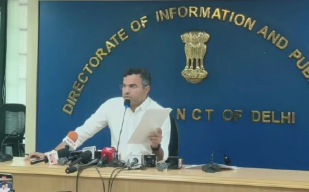 दिल्ली: बारापुला बनकर तैयार हुआ तो जाम ने खोल दी डिजाइन की खामी, पीडब्ल्यूडी मंत्री ने पिछली सरकार पर साधा निशाना