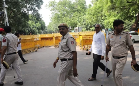 दिल्ली: मुख्य चुनाव आयुक्त के खिलाफ जंतर-मंतर पर आज फिर प्रदर्शन का आह्वान, सुरक्षा व्यवस्था बढ़ाई गई