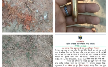 POLICE RECOVERED 100 LIVE CARTRIDGES, ARRESTED ONE