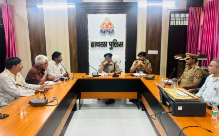 त्योहारों पर सुरक्षा को लेकर व्यापारियों से संवाद