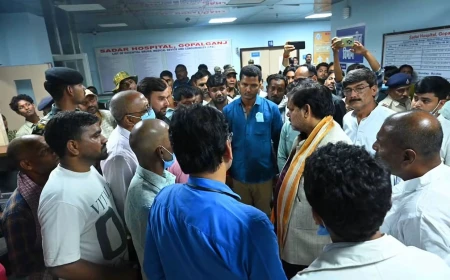 बिहार में गैस रिसाव के बाद भीषण आग, दो मासूम बच्चों की मौत; 17 लोग झुलसे