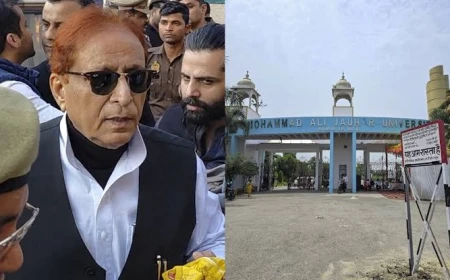 आजम खां पर एक और मुकदमा, जौहर यूनिवर्सिटी के निर्माण में 416 करोड़ रुपये का हिसाब नहीं मिलने का आरोप
