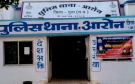 गुना के चिरोला गांव में थ्रेशर से उड़ते भूसे को लेकर विवाद, जेठ और भतीजे पर पति-पत्नी पर कुल्हाड़ी व सब्बल से हमले का आरोप