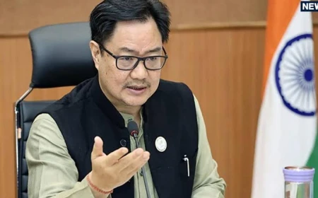 भारत न बांग्लादेश है, न फ्रांस: रिजिजू ने विपक्ष पर लगाया हिंसा की साजिश का आरोप