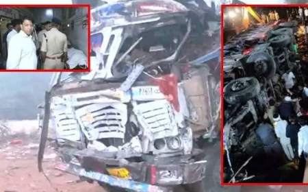 ग्वालियर में भीषण सड़क हादसा: शीतला माता मंदिर जा रहे 14 श्रद्धालुओं की मौत, 29 घायल