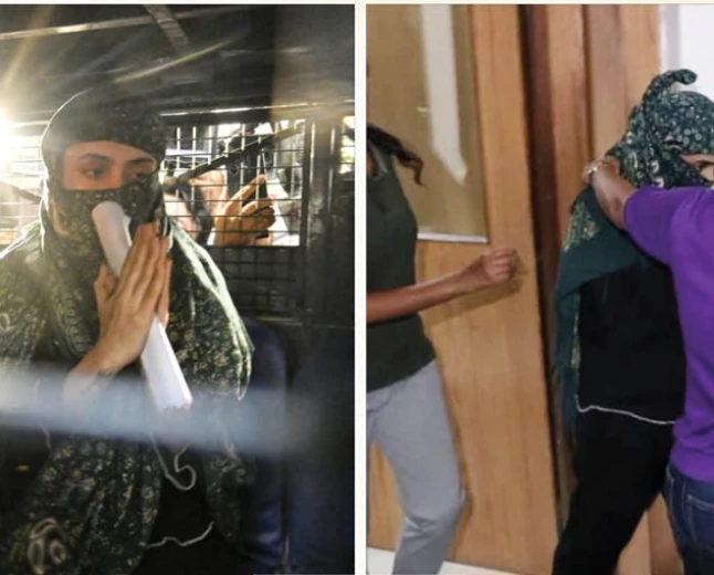 यूपी: पुलिस वैन में बैठते ही श्रद्धा दुबे ने जोड़े हाथ, साढ़े छह घंटे की पूछताछ में शिवा शर्मा की मौत से जुड़े कई सवालों पर जांच