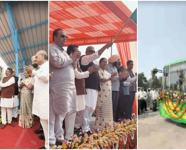 दिल्ली को मिलीं 150 नई इलेक्ट्रिक बसें, पांच ईवी चार्जिंग स्टेशनों का उद्घाटन