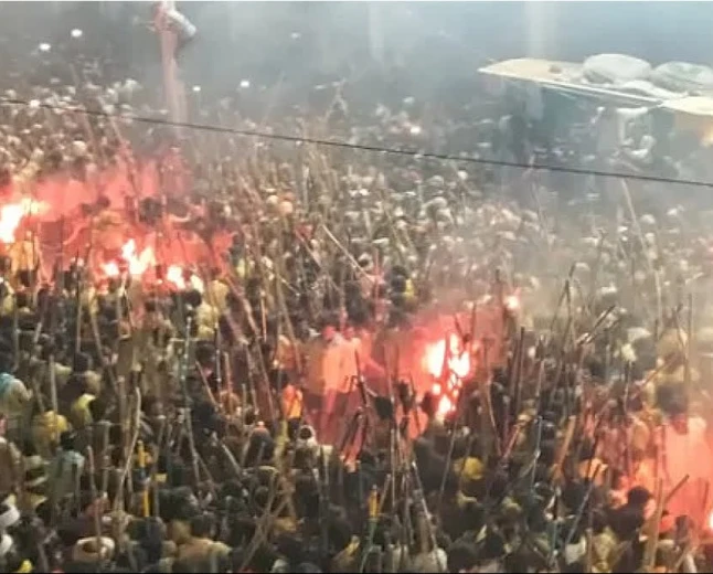 आंध्र प्रदेश के बन्नी उत्सव में हिंसक झड़प, एक की मौत और 100 से अधिक घायल